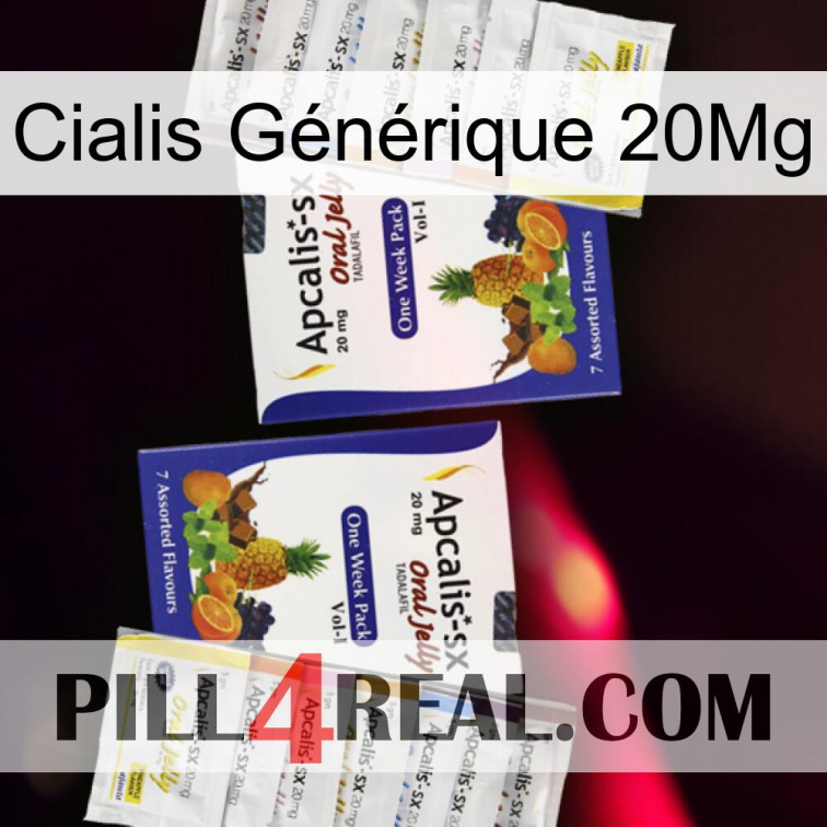 Cialis Générique 20Mg 12